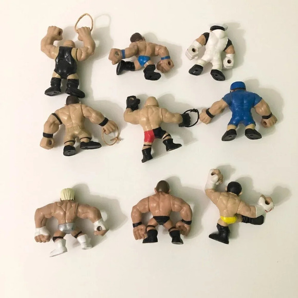 WWE Rumblers Lot of 9 Wrestling Action Figures Scarce Punk Big  Show John Cena - Picture 2 of 16